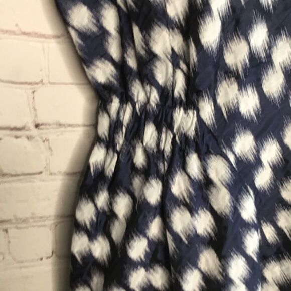 NWOT Zero Maria Cornejo Assymetric Design Blue Dress Size 4. - Picture 6 of 14